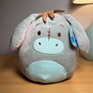 10” Eeyore the Donkey NWT Squishmallows Kellytoy Disney